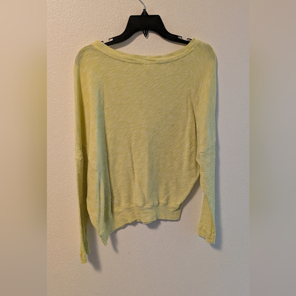 Anthropologie Damiana Light Yellow Knit Sweater - Picture 8 of 9